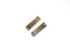 Curved Luck Bracelet Connector Antique Bronze Charms Set of 20 A8303
