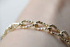 16ft (5m) KC Gold Aluminum Diamond Pattern Oval Chain