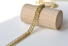 16ft (5m) KC Rose Gold Aluminum Double Curb Unsoldered Chain A8319