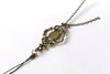Thick Cut Out Floral Connector Antique Bronze Pendants Set of 10 A8324