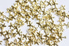 Gold Starfish Charms Sea Star Embellishments 8x11mm Set of 50 A8350