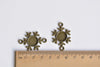 Snowflake Round Base Settings Pendant Tray Connector A8351