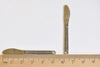 Antique Bronze Dinner Knife Charms 6x53mm Set of 10 A8358