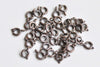 Antique Copper Brass Spring Ring Clasps 6mm Set 50 A8270