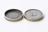 10 pcs Antique Bronze Pendant Tray Setting 25mm Cabochon A8537