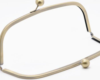 32cm ( 12") Large Silver / Bronze Purse Frame Clutch Bag Hanger Glue In Style 32x11.5cm Pick Color