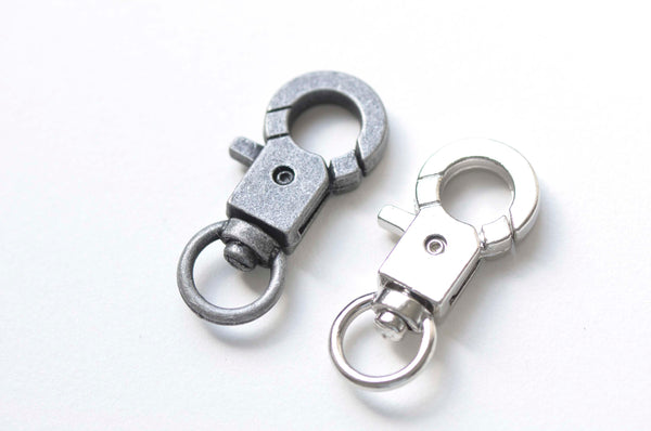 6 pcs Antiqued Bronze/Silver/Platinum Huge Lobster Clasps 18x44mm