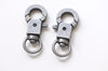 6 pcs Antiqued Bronze/Silver/Platinum Huge Lobster Clasps 18x44mm