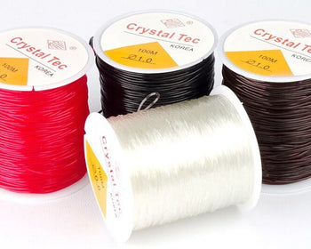 One Spool Elastic Fishing Line Cord 0.5mm-1.5mm