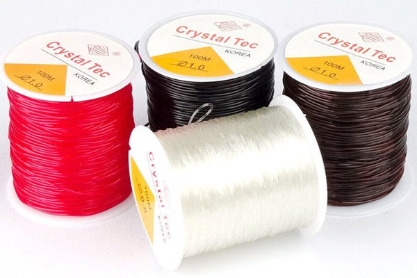 One Spool Elastic Fishing Line Cord 0.5mm-1.5mm