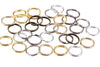 200 pcs Split Rings Antique Bronze/Silver/Copper/Gunmetal Black/Gold Various Sizes
