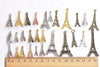 Antique Bronze/Silver Eiffel Tower Tour Charms Mixed Style