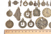 Antique Bronze/Silver Clock Watch Time Charms Mixed Style