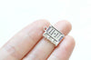 20 pcs Antique Silver Story Book Charms 12x18mm