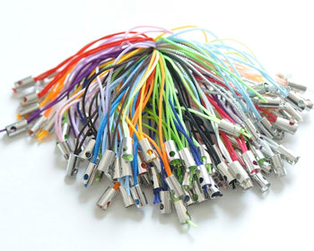 Mixed Color Straps Lariat Lanyard Cell Phone Straps Set of 100
