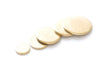 Raw Brass THICK Flat Round Blank Disc Engravable No Hole Tags 6mm/7mm/8mm/10mm/12mm/25mm