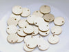 Raw Brass THICK Flat Round Blank Disc Thick Charms 6mm-20mm