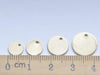 Raw Brass THICK Flat Round Blank Disc Thick Charms 6mm-20mm