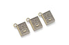 10 pcs Antique Bronze/Silver Classic Book 3D Charms 13.5x15mm