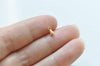 2 pcs 925 Sterling Silver Teardrop Charms Pendants Silver/Platinum/Gold