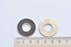 10 pcs Antique Silver Coiled Round Ring Pendant Charms 27mm