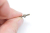 50 pcs of Antique Bronze Small Cross Charms 8.5x14mm