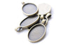 Antique Bronze/Silver Oval Pendant Tray Base Settings Bezel Blanks 20x30mm Set of 10