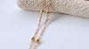 3.3ft (1m) Fancy Satellite Chain 18K Champagne Gold Plated Brass Ball Cable Chain