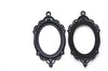5 pcs Metal Oval Base Settings Pendant Tray Match 30x40mm Cabochon