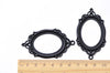 5 pcs Metal Oval Base Settings Pendant Tray Match 30x40mm Cabochon