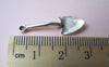10 pcs of Antique Silver Spade Charms 9x30mm A840