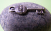 20 pcs of Antique Silver Key Charms 8x26mm A1231