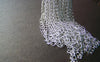 32ft (10m) Silvery Gray Extension Cable Chain 3x4mm A1998