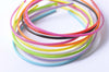 12 pcs Plastic Child Headbands Simple Teeth Hair Bands Assorted Color A3877