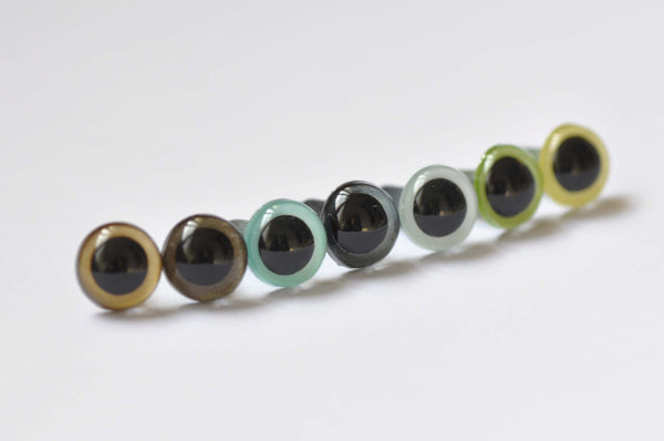 10 pcs 6mm Round Animal Safety Eyes 7 Colors Available