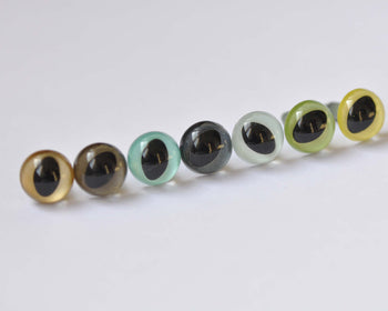 10 pcs 7.5mm Amigurumi Cat Toy Animal Eyes