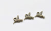 Charms - Antique Bronze 3D Hummingbird Bird Charms Set of 20 A8399
