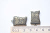 10 pcs Antique Bronze Potato Chips Bag Pendants Charms A6739