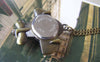 Pocket Watch - 1 PC Antique Bronze Airplane Pocket Watch A4612