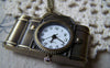 Pocket Watch - 1 PC of Antique Bronze Camera Pocket Watch A5759