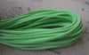 Cord - 10 meters Square Green Faux Leather Ribbon Cords A3984