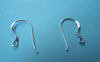 Accessories - 10 Pcs(5 Pairs) Of 925 Silver Fish Hook Earwire Findings 15x15mm A2987