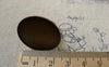 Accessories - 10 Pcs Antique Bronze Adjustable Round Ring Blank Shank Base With 25mm Bezel A6550
