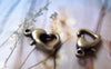 Clasps - 10 pcs Antique Bronze Brass Dolphin Heart Lobster Clasps A2767