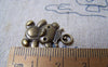 Accessories - 10 Pcs Antique Bronze Crown Bear Charms 15x22mm A4970