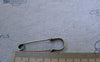 Accessories - 10 Pcs Antique Bronze Kilt Pin Safety Pins Broochs 10x35mm A7642