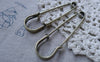 Accessories - 10 Pcs Antique Bronze Kilt Pin Safety Pins Broochs 10x60mm A7640