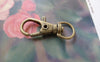 Accessories - 10 Pcs Antique Bronze Lobster Swivel Clasps 11x31mm A7506