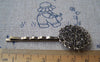 Accessories - 10 Pcs Antique Bronze Wavy Bobby Pin Hair Sticks Hair Clip Flower Edge 2x55mm A1921