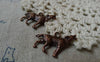 Accessories - 10 Pcs Antique Copper Wolf Howling Charms Pendants  20x26mm A5664